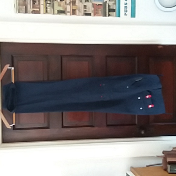 Born Fly red cotton pamts. Zipper/button one of a kind Pants - Picture 9 of 13